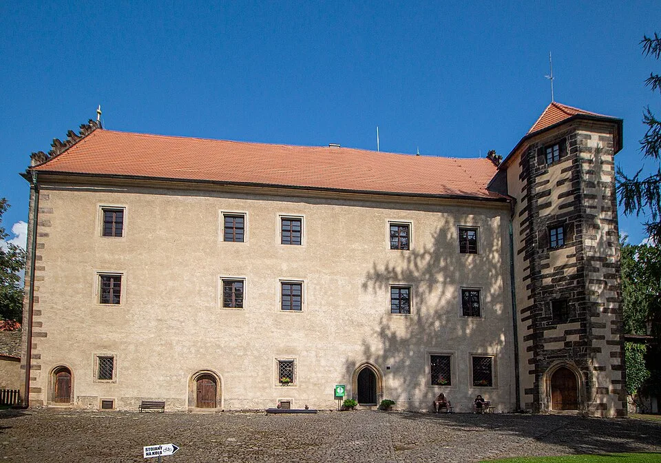 Upper castle in Benešov nad Ploučnicí