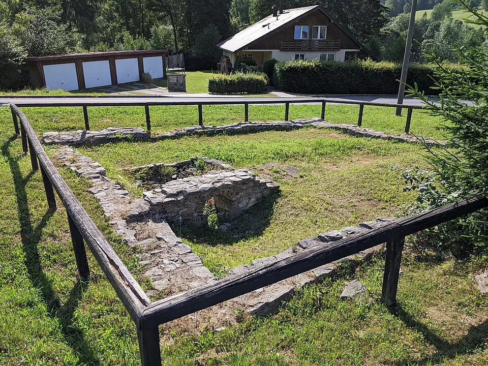 Středověká úpravna zlatých rud