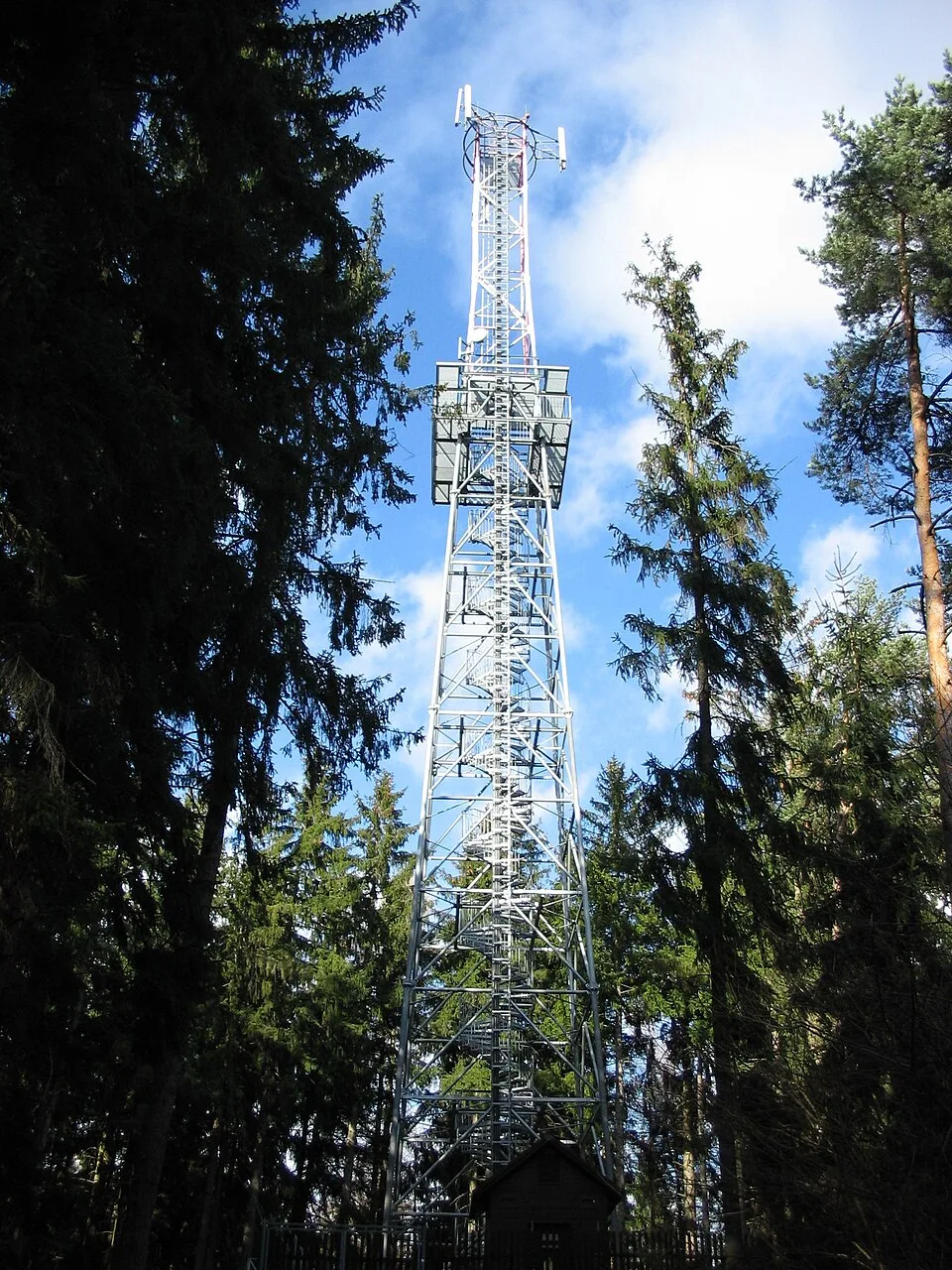 Observation tower in Hoslovice
