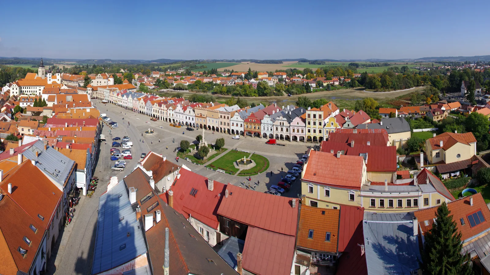 Vysočina: Telč, Zelená hora a zámek ve Žďáru nad Sázavou