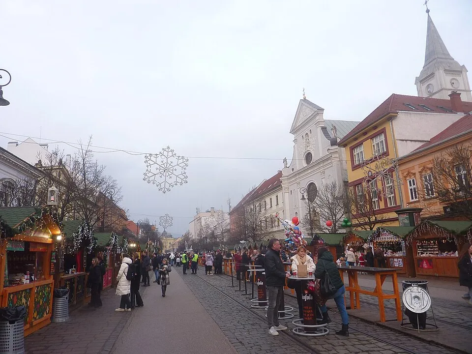 Marché de Noël à Košice