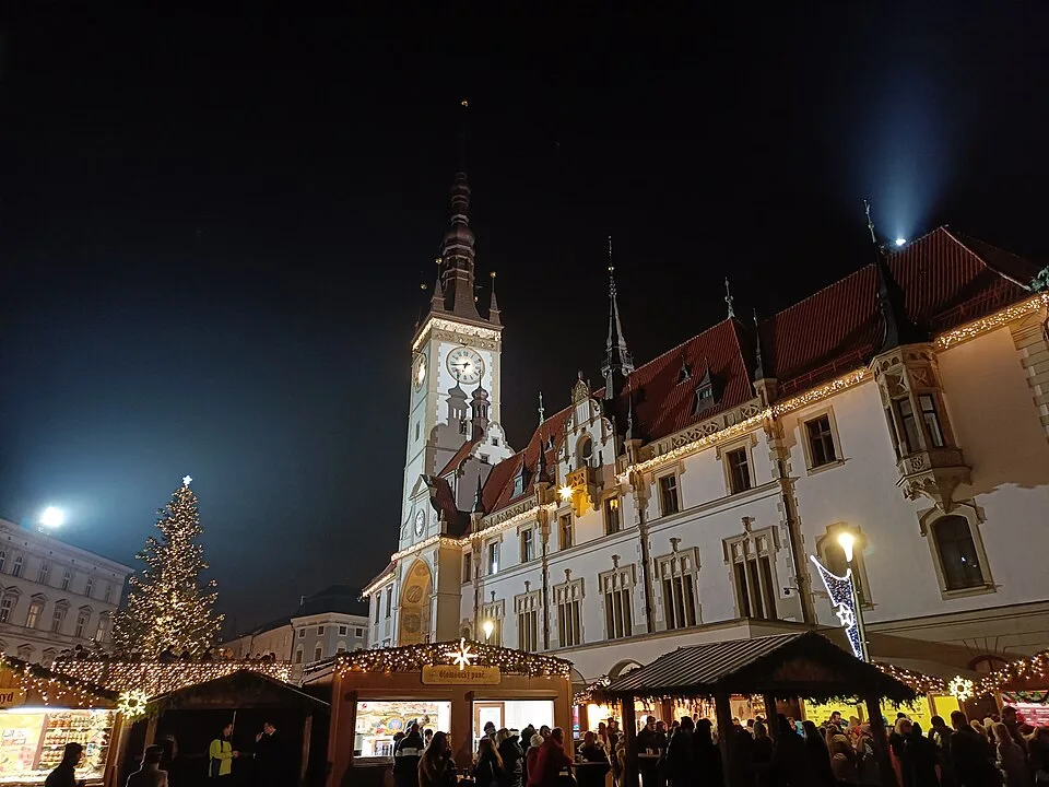 Marché de Noël à Olomouc