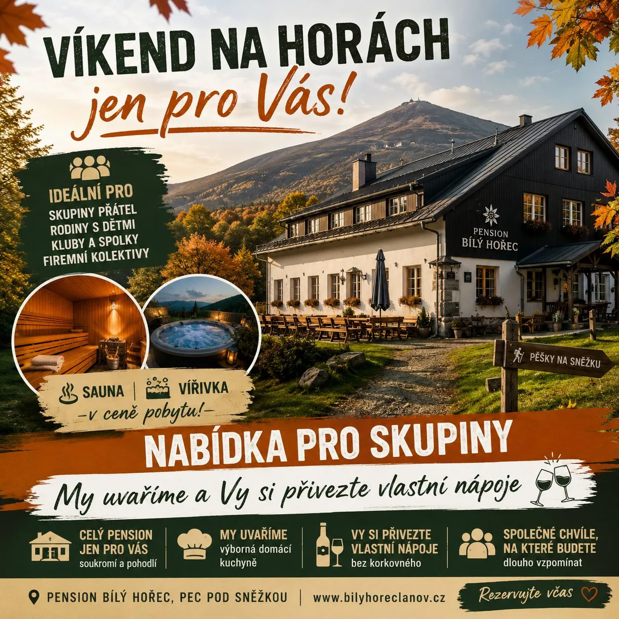 Penzion Bílý Hořec — PENZIÓN u Lánov