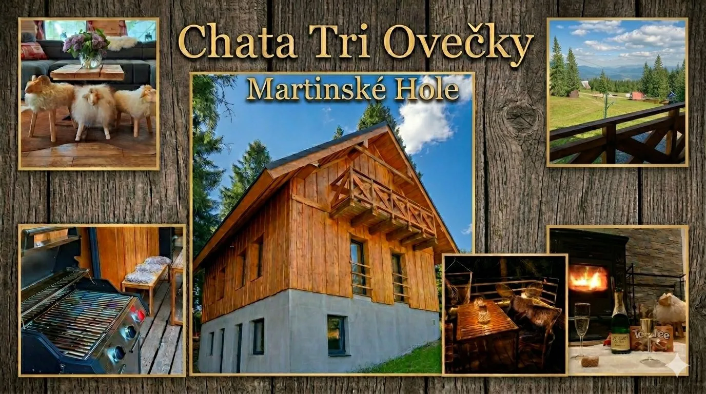 Chata 3 ovečky Martinské hole — CHATA v obci Martin