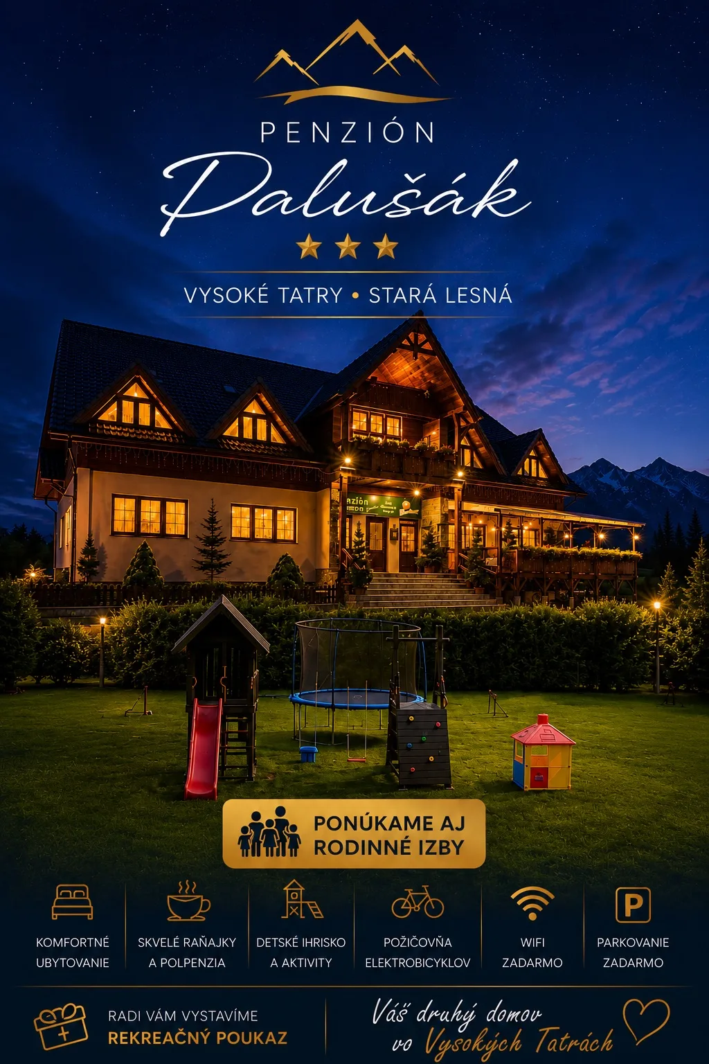 Penzión Palušák — PENZIÓN у Stará Lesná