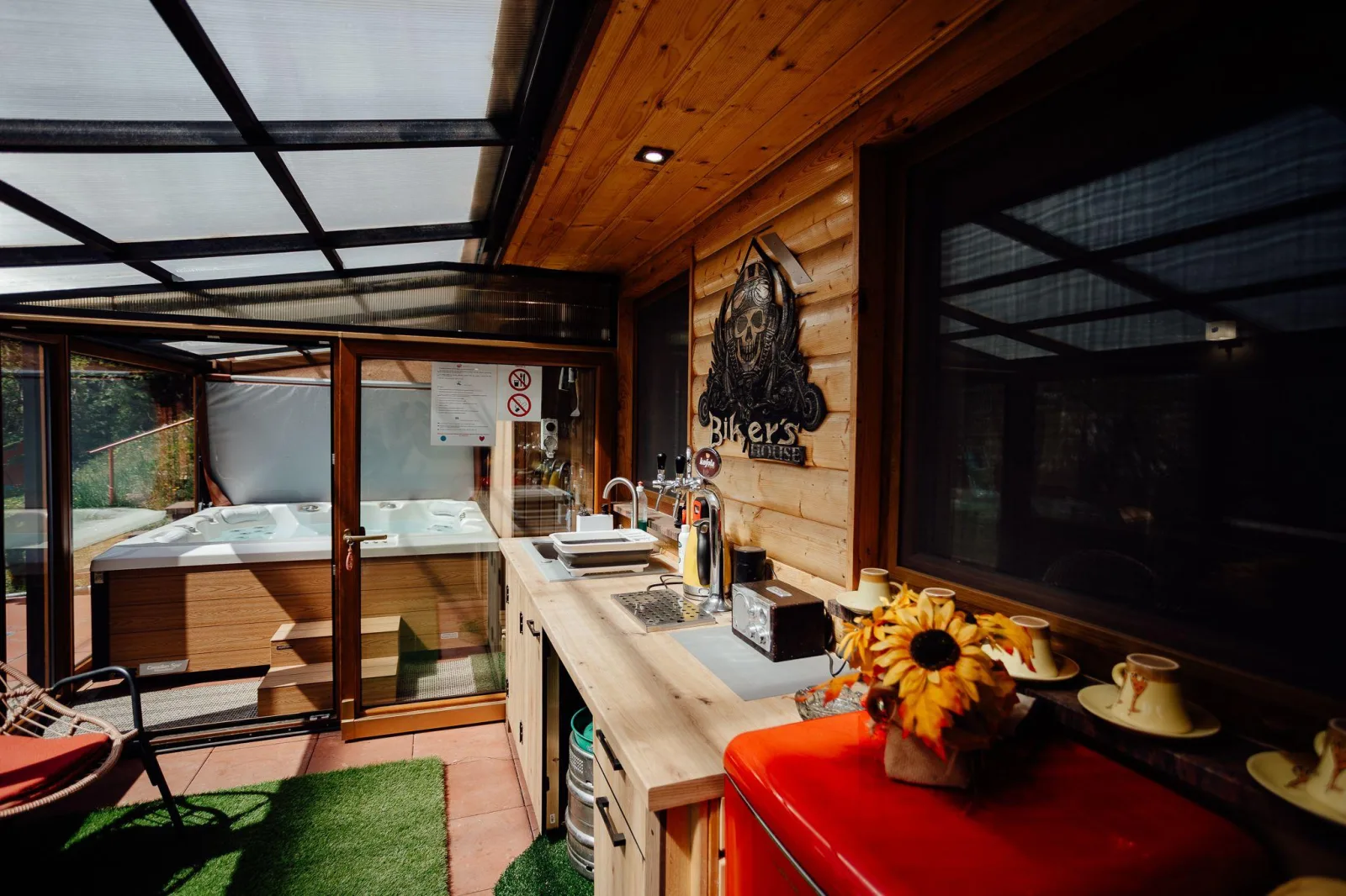 Chata a apartmán Bikers house — fotografie 5