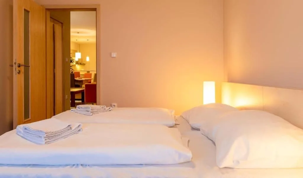 Súkromné apartmány v Hoteli Crocus s výhľadom na hory — zdjęcie 6