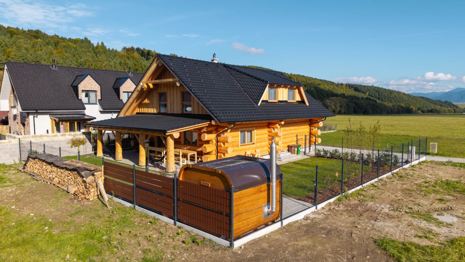 Wellness Zrub Valča — BLOCKHAUS in Valča