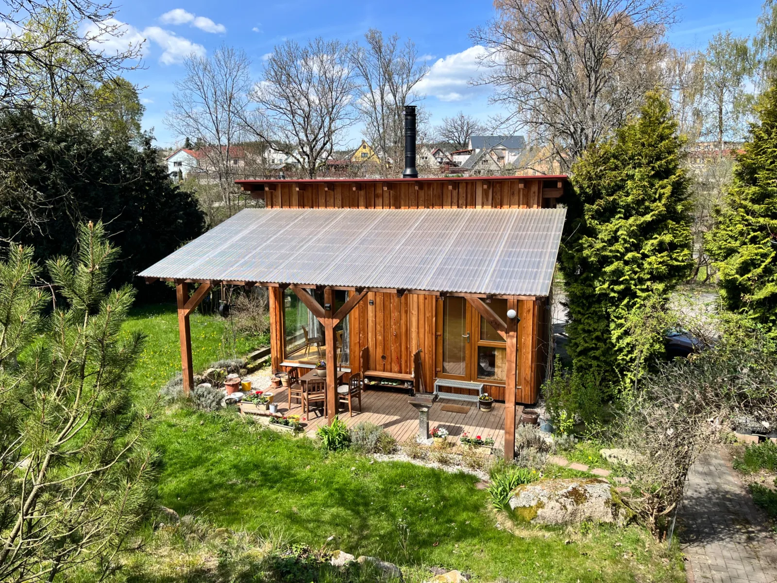 Chata U Čapího hnízda — CABIN in Skalná