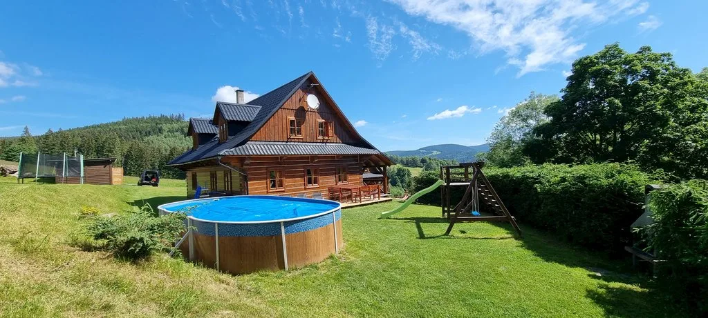 Horská roubenka Stříbrnice — COTTAGE in Stříbrnice
