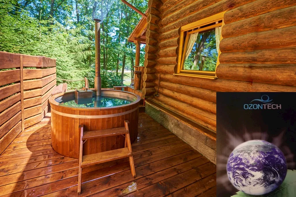 Wellness srub na Vranovské přehradě — CHALUPA v obci Starý Petřín