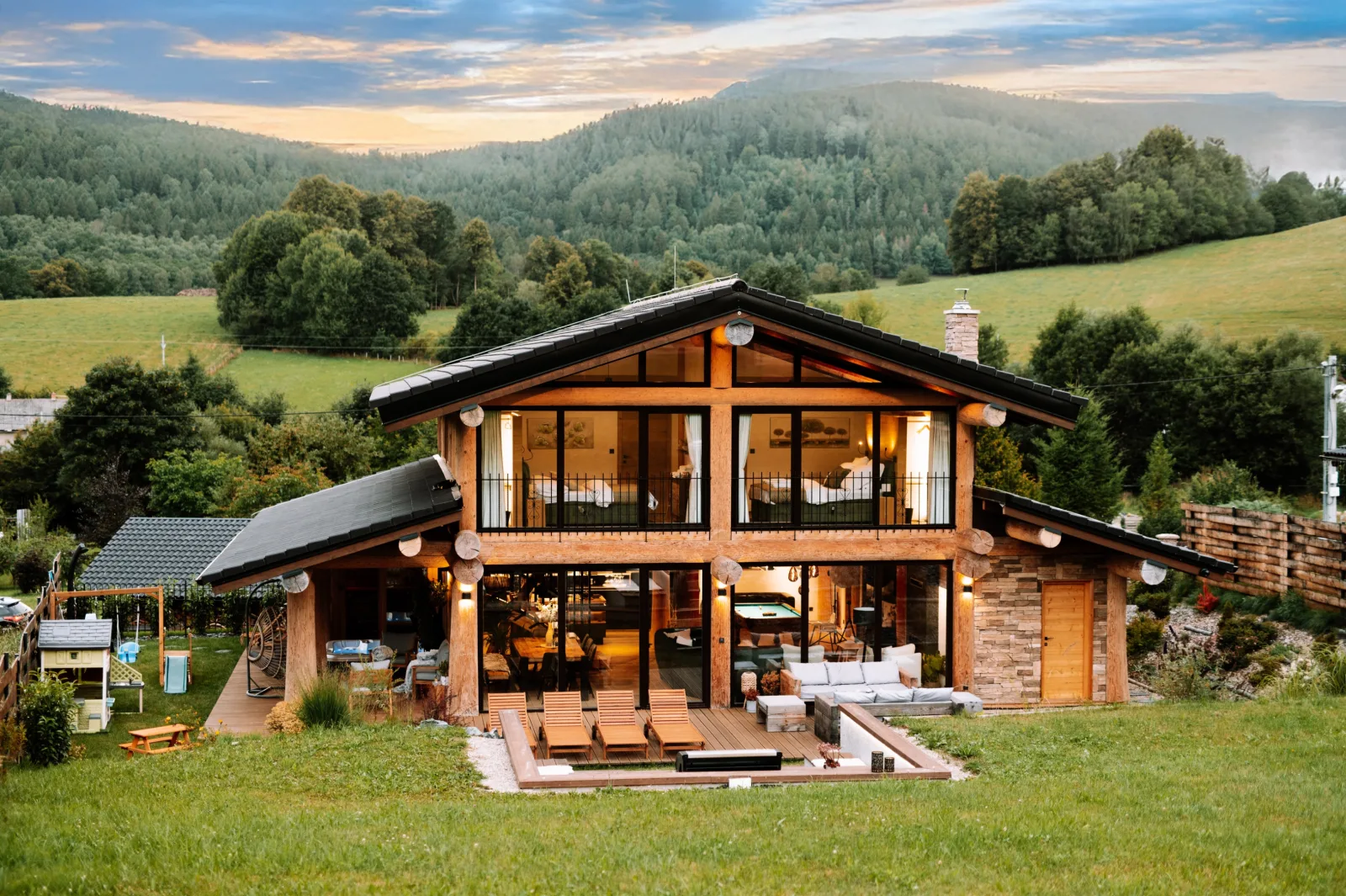 Wellness srub MELTONI — CABIN in Velké Losiny